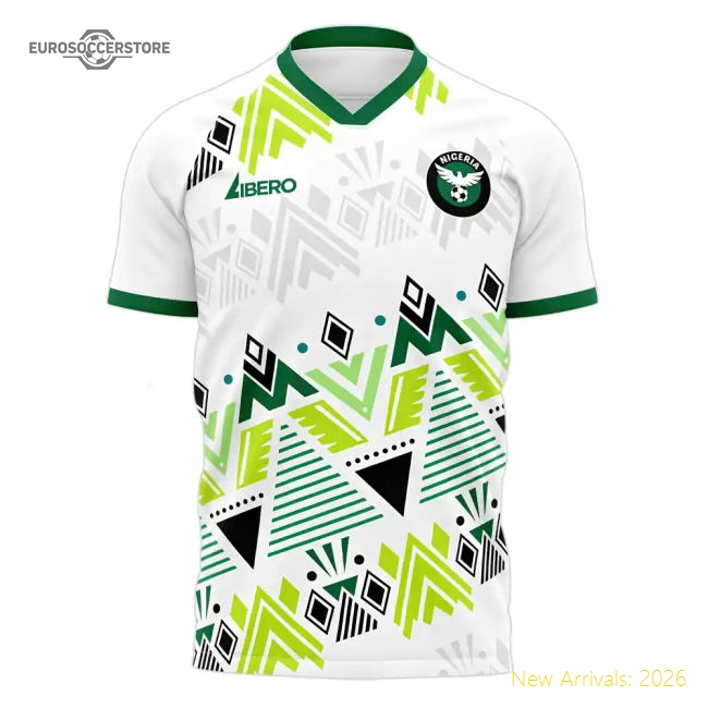 Nigeria National Team 2025-2026 Away Concept Football Kit (libero)