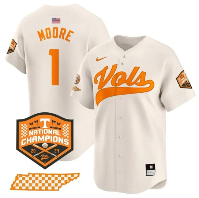 Men's None Game 2024 home jersey Christian Moore #1 official licensed
