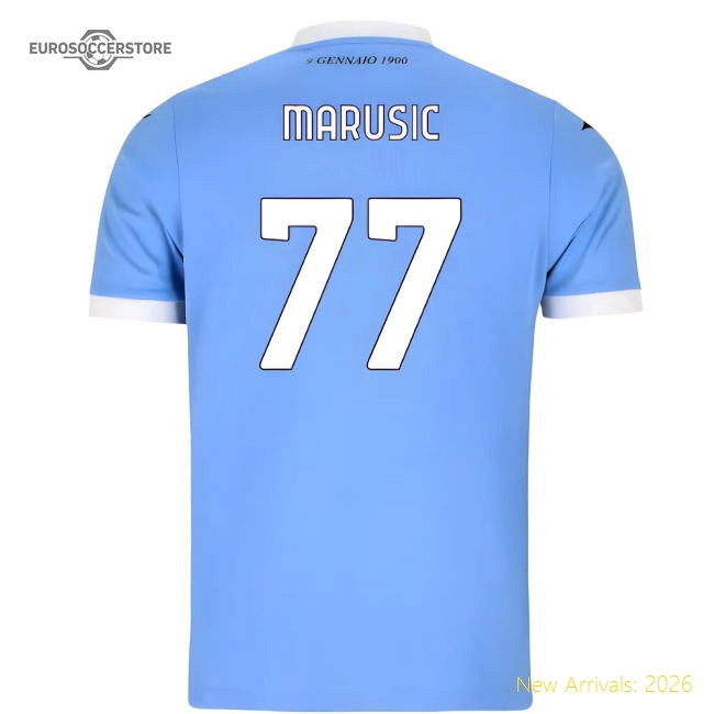 Football Club Signature Marusic Home Jersey Smooth Quick-dry