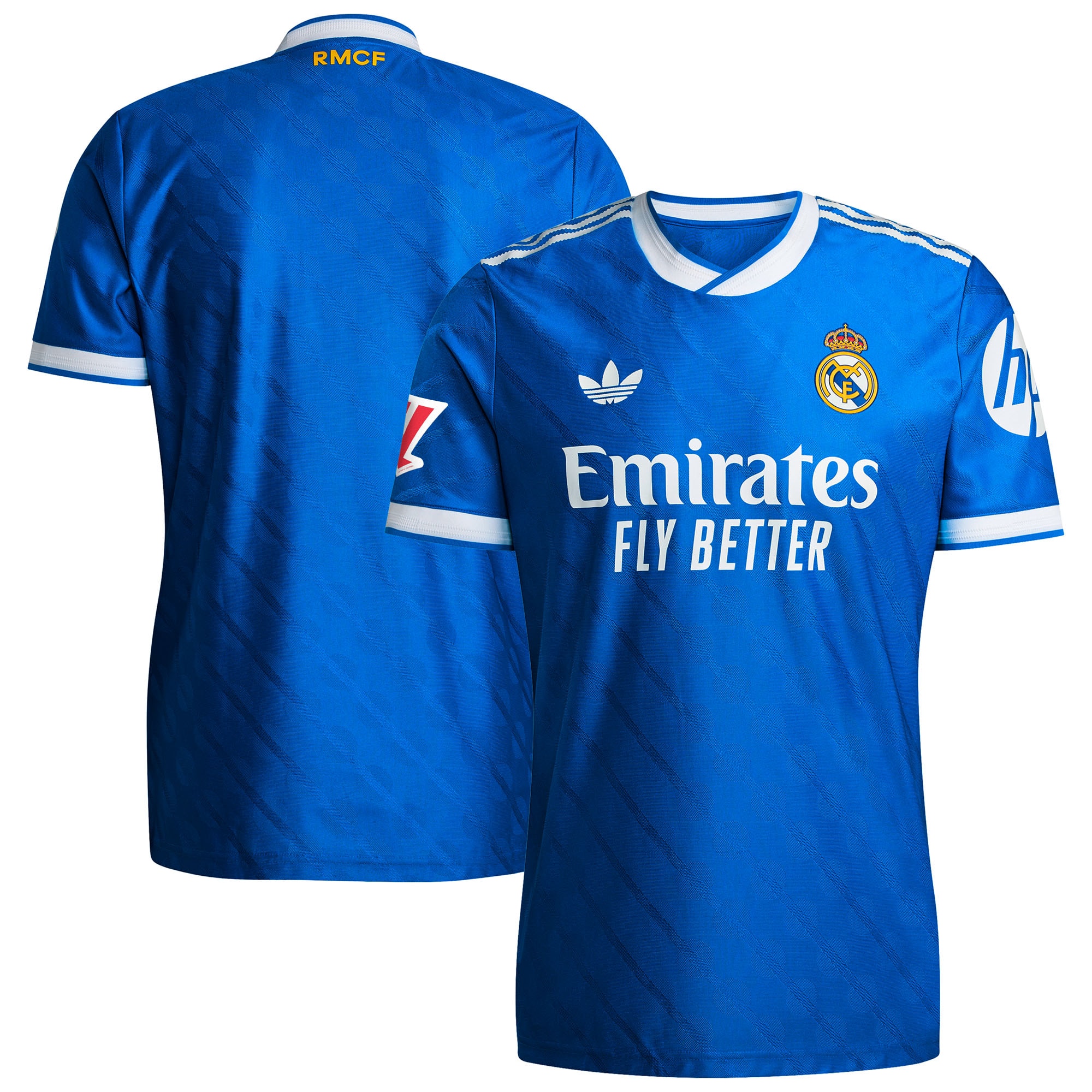 [JED] Real Madrid 2025/26 Third Authentic Jersey with Patch - Blue