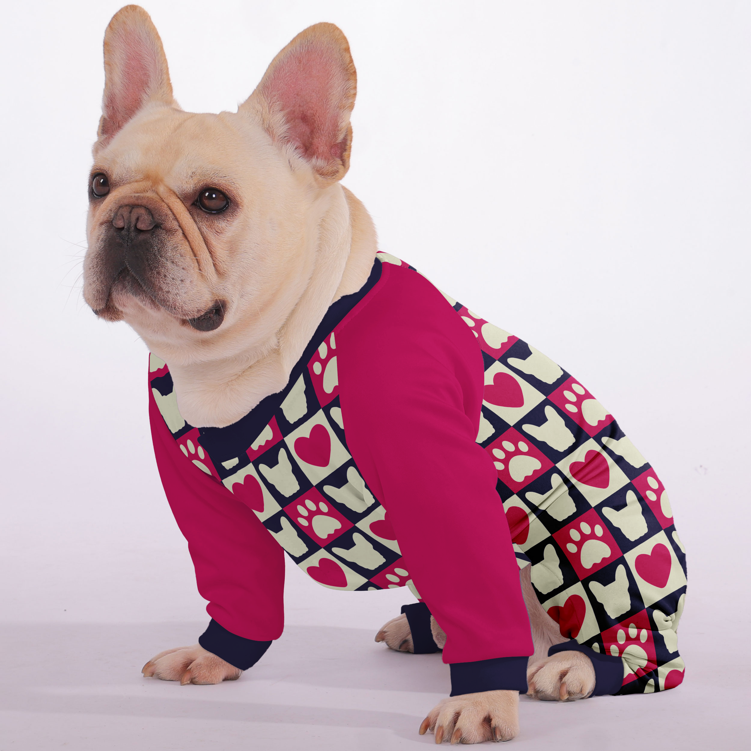 French Bulldog Chanel Frenchie Pajamas – Ultra Soft, Cozy, & Adorably