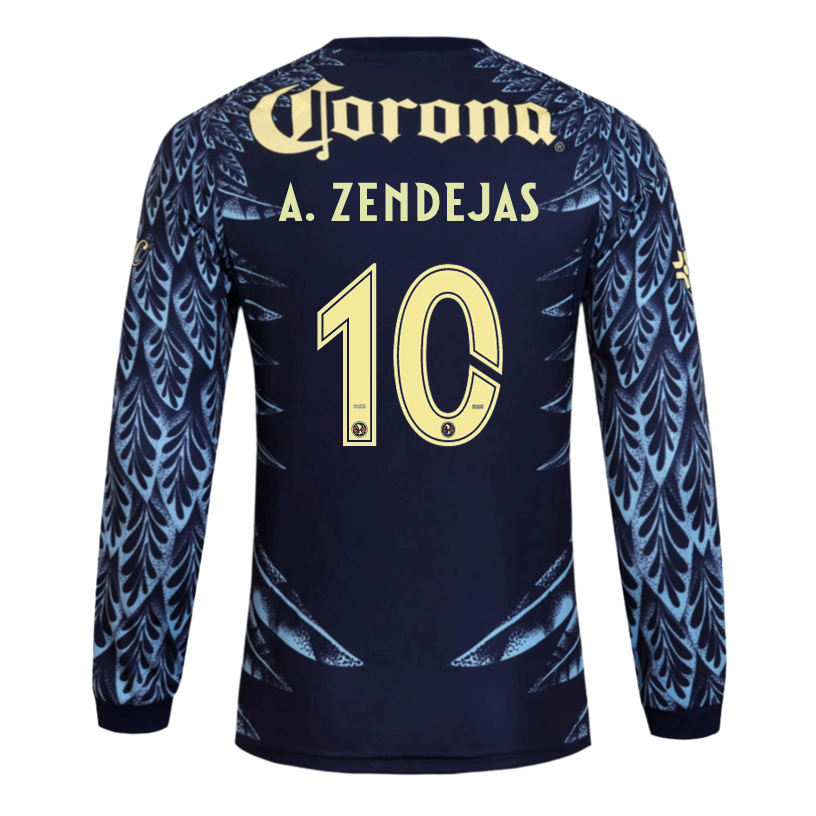 Club America Club 2025-2026 UCL Away Jersey – Authentic Shirt
