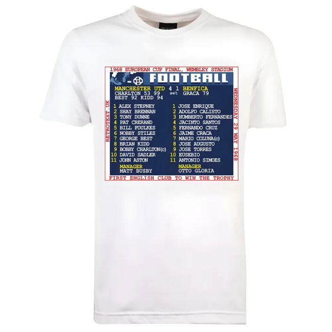 1968 Man Utd stylish Third Football Shirt | authentic