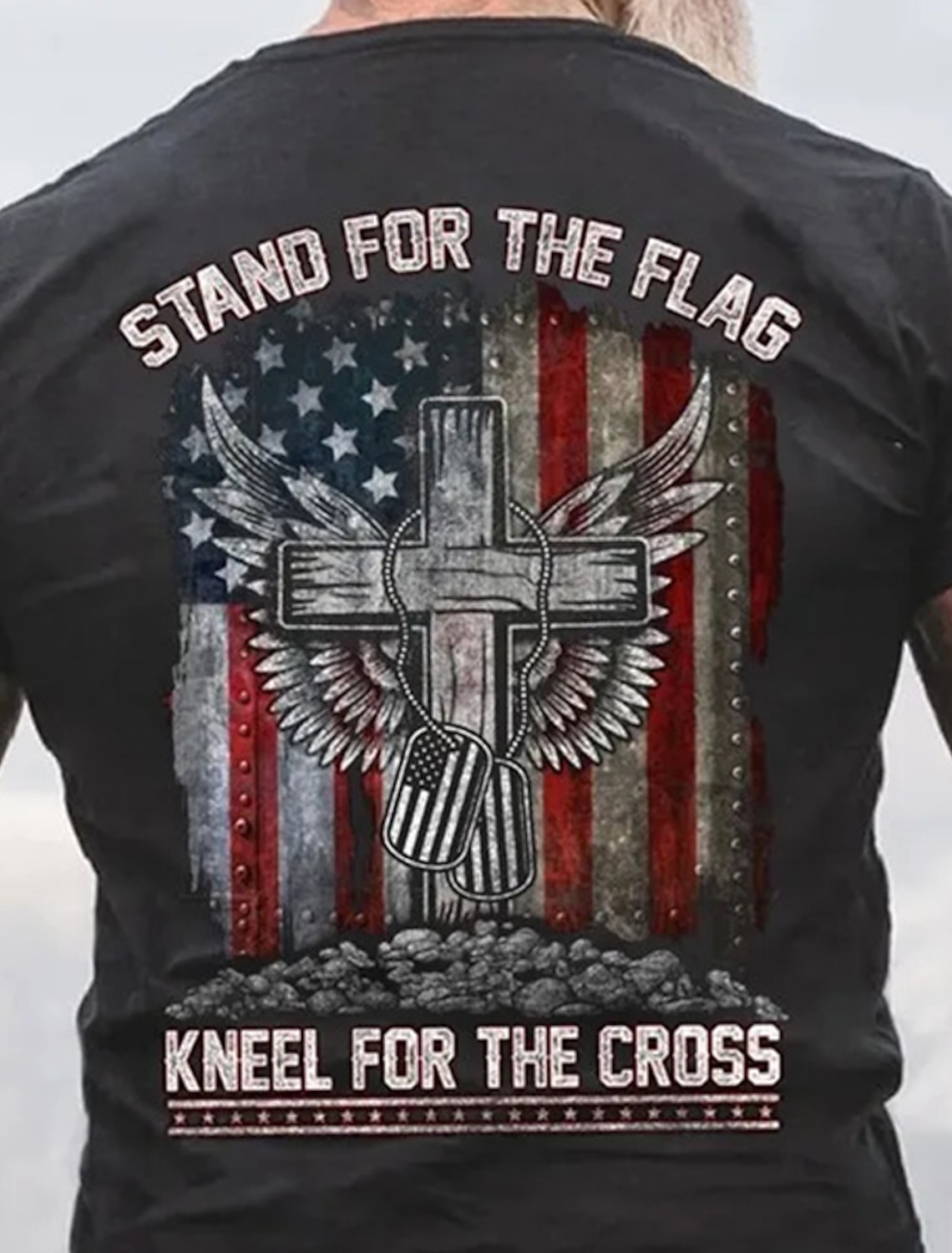 Mens Faith Hope Love T-Shirt, Christian Inspirational Graphic Tee with Heartbeat Cross Design
