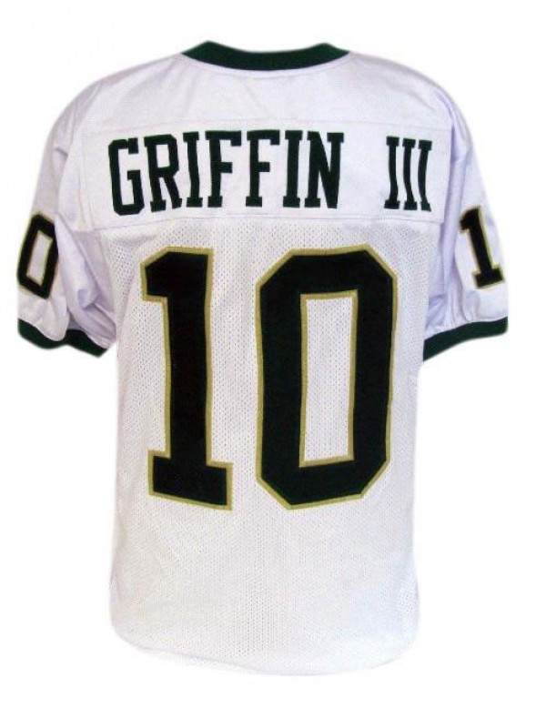 Youth(Kids) Baylor Bears #10 Robert Griffin III White Nike Jersey