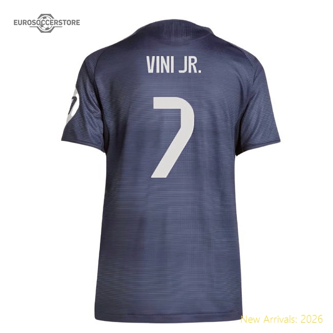 Real Madrid 2024-25 Away Fan Version For Adults Jr. Soccer Jersey