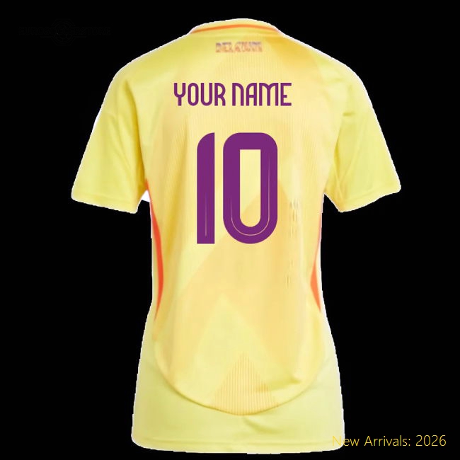 2025-2026 Belgium Womens Team Away Shirt (Ladies) (Your Name)