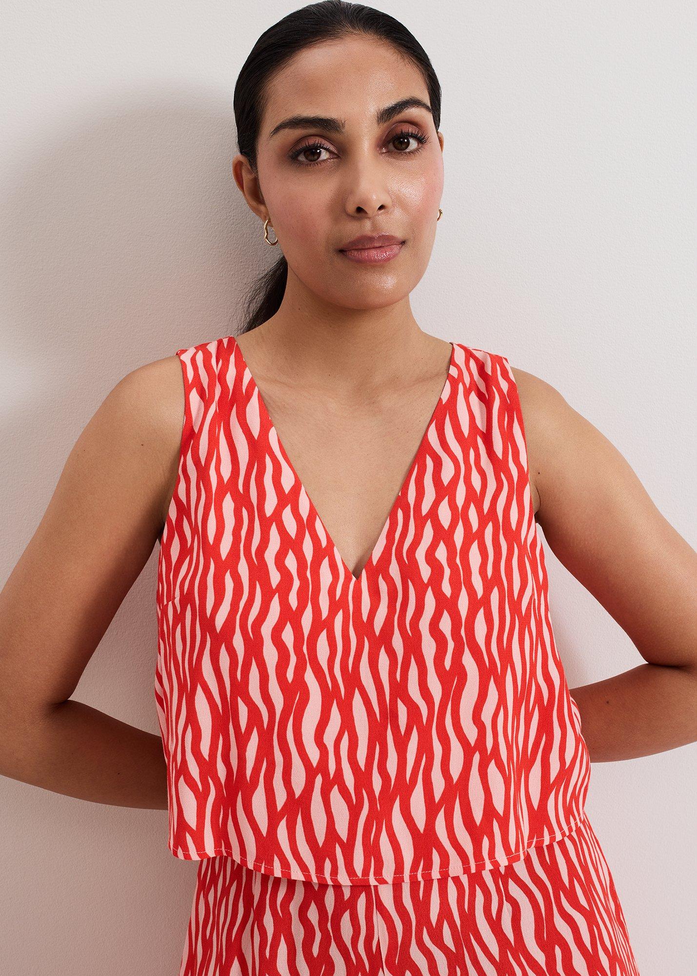 Petite Loren Scallop Edge Jumpsuit