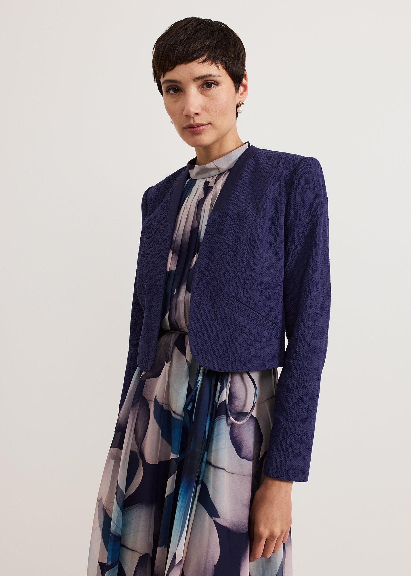 Olivia Textured Short Jacket