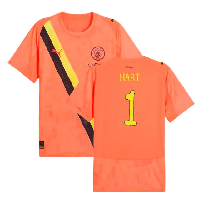 2025-2026 KIDSUPER x Manchester City CWC Shirt (Neon Sun) (Hart 1)
