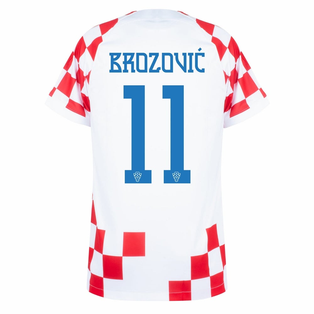 CROATIA HOME JERSEY WORLD CUP 2022 BROZOVIC