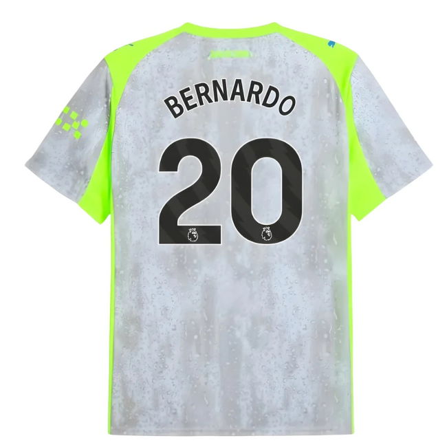 2025-2026 Man City Shirt (Bernardo 20) (Bernardo 20) | Player Issue