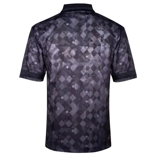 England 1990 Black Out Retro Football Shirt (Ferdinand 5)