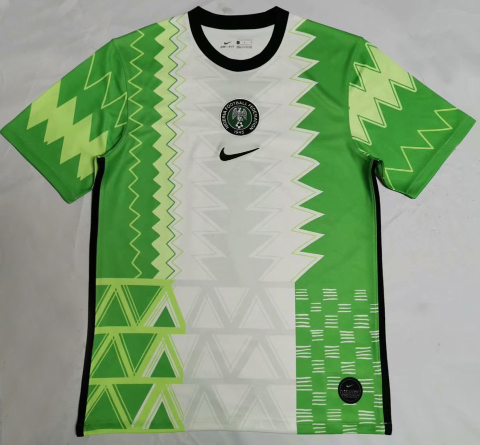 Advanced Fabric 2020-21 Nigeria Home Soccer Jersey Shirt