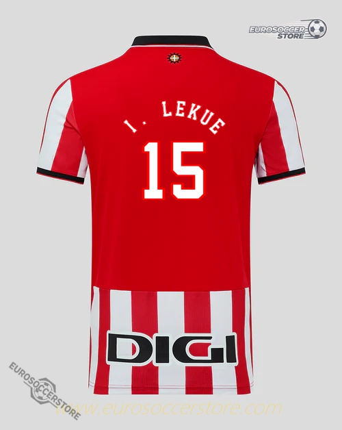 I. LEKUE 15 Athletic Club 25-26 Home Jersey