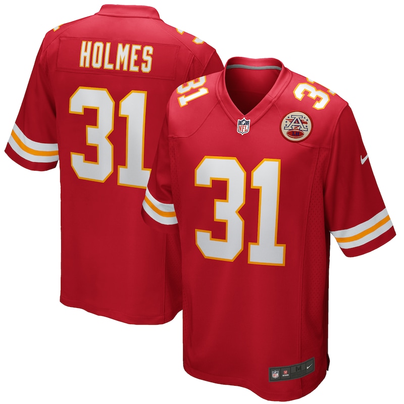 None Priest Holmes Kansas City Chiefs Championship Game Jersey