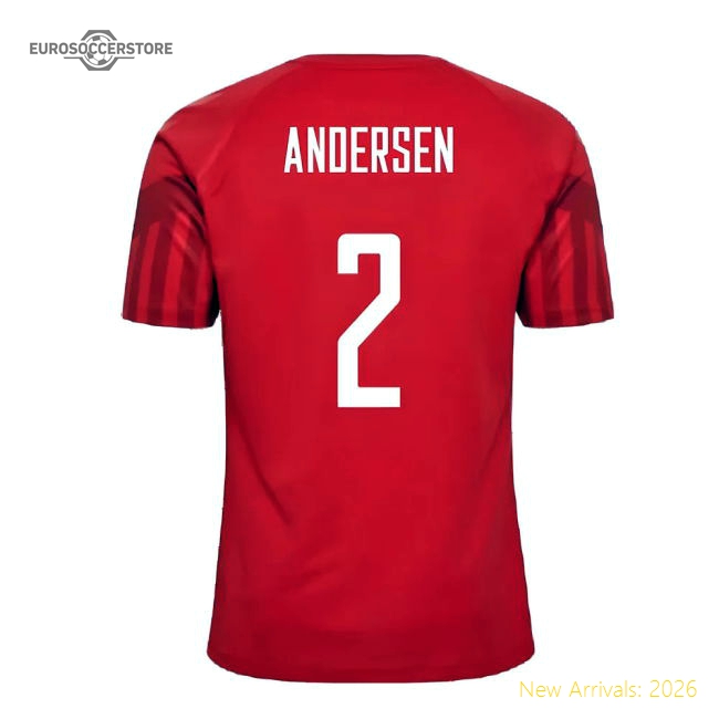 Denmark 2022-2023 Authentic Home Shirt (den) Sleek Movement