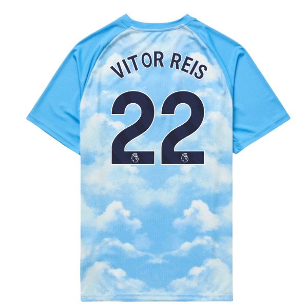 [HP] 2026-2027 Man City Warm Up Jersey (Icy Blue) (Vitor Reis 22)