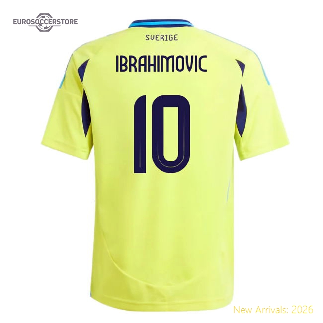 Sweden Children 2024 Home Jersey Shirt Football Fan Apparel