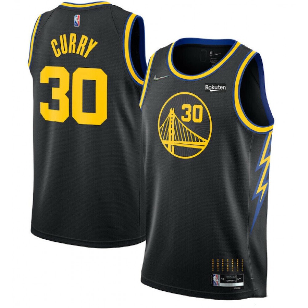 Classic Jersey Golden State Warriors Stephen Curry30 - Black