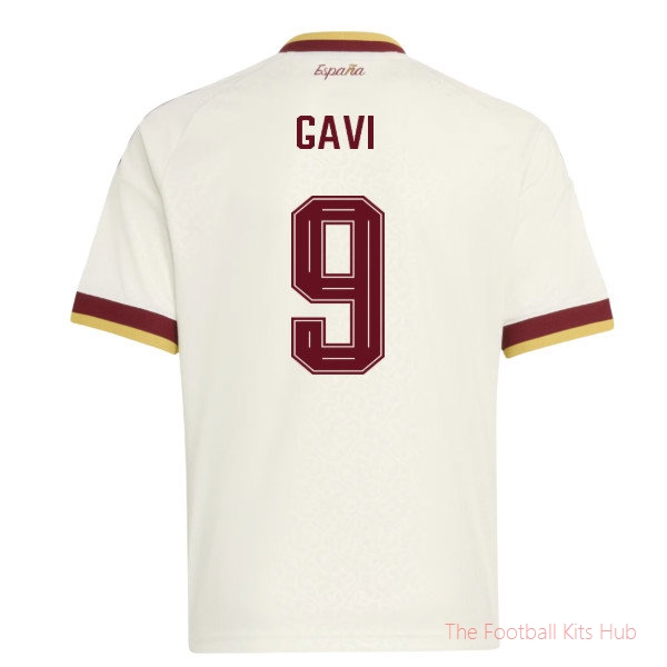 2026-2027 Spain Away Shirt (Kids) (Gavi 9)