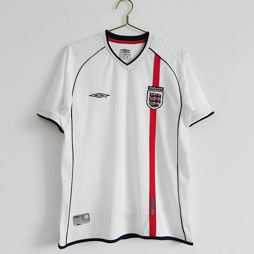 Durable 2002 England Jersey Retro World Cup With Collector's Item
