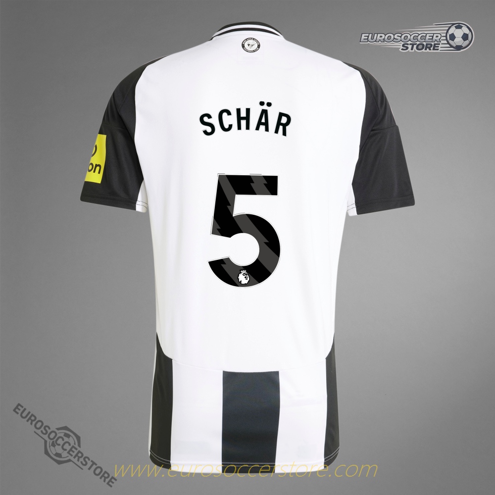 Newcastle United SCHÄR 5 Carabao Cup Final Jersey 2025 (Including Final Detail and Patch)