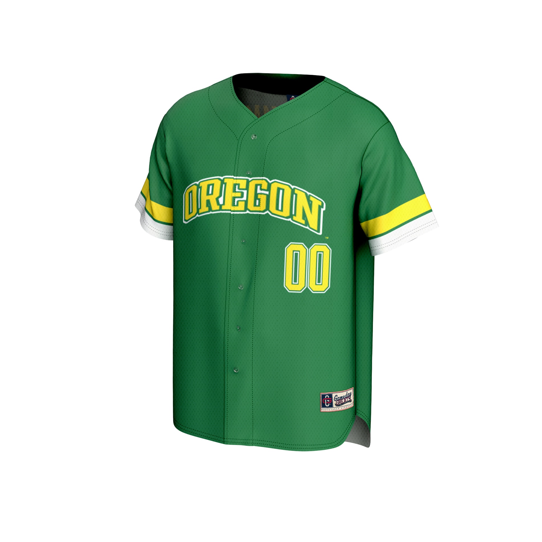 [DDG] Oregon Ducks GameDay Greats Unisex Personalized Collegiate Baseball Fashion Jersey - Green