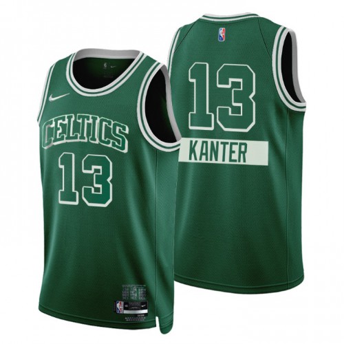 Green Nike Boston Celtics #13 Celtics Jersey - High-Quality Polyester