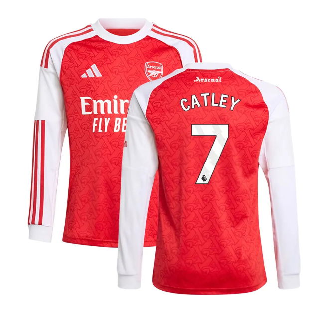 Premium Quality Replica Arsenal Arsenal Long Sleeve Home Shirt Kid...