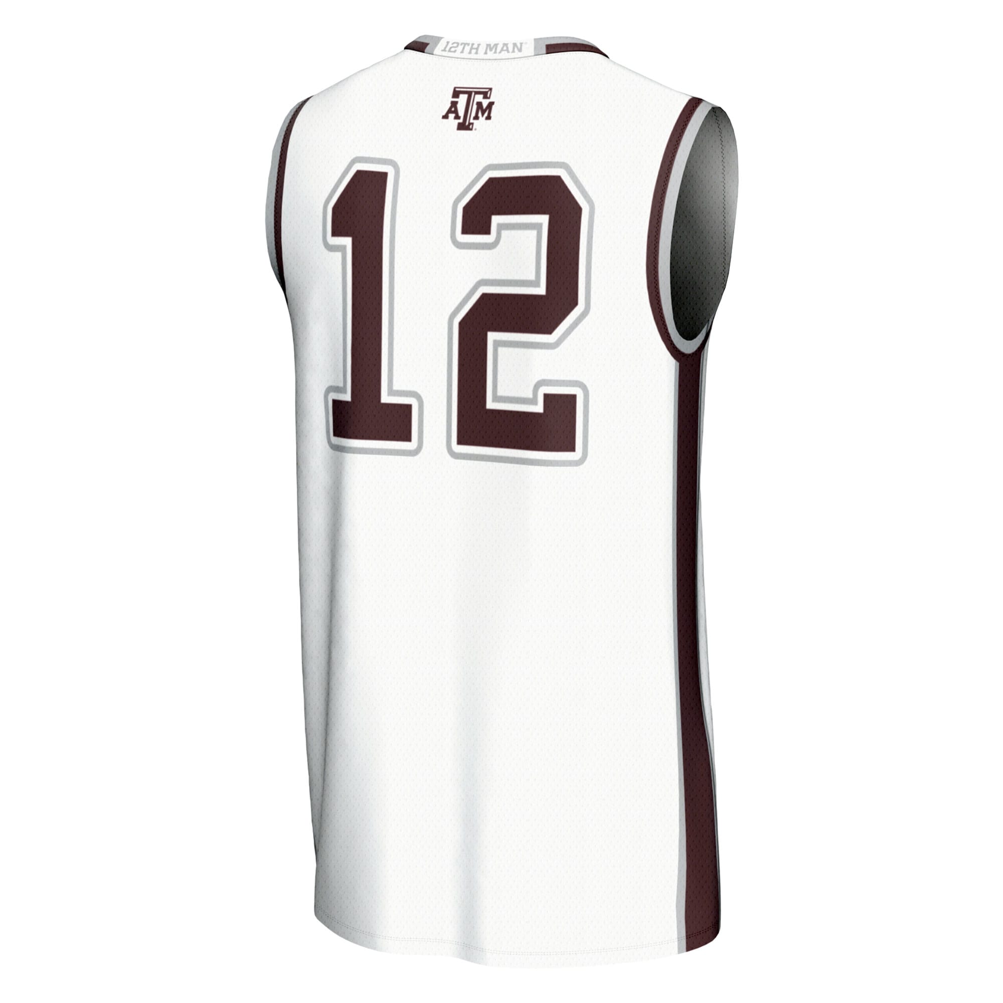 [NJP] Texas A&M Aggies GameDay Greats Youth Basketball Lightweight Fashion Jersey - White