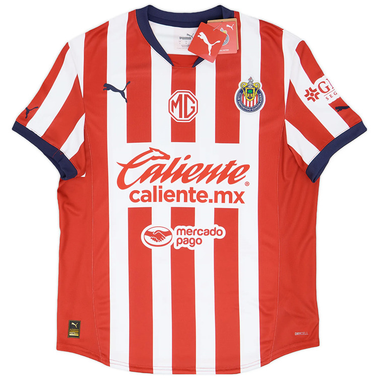 High Quality Licensed Durable Chivas 2425 Home Soccer Shirt