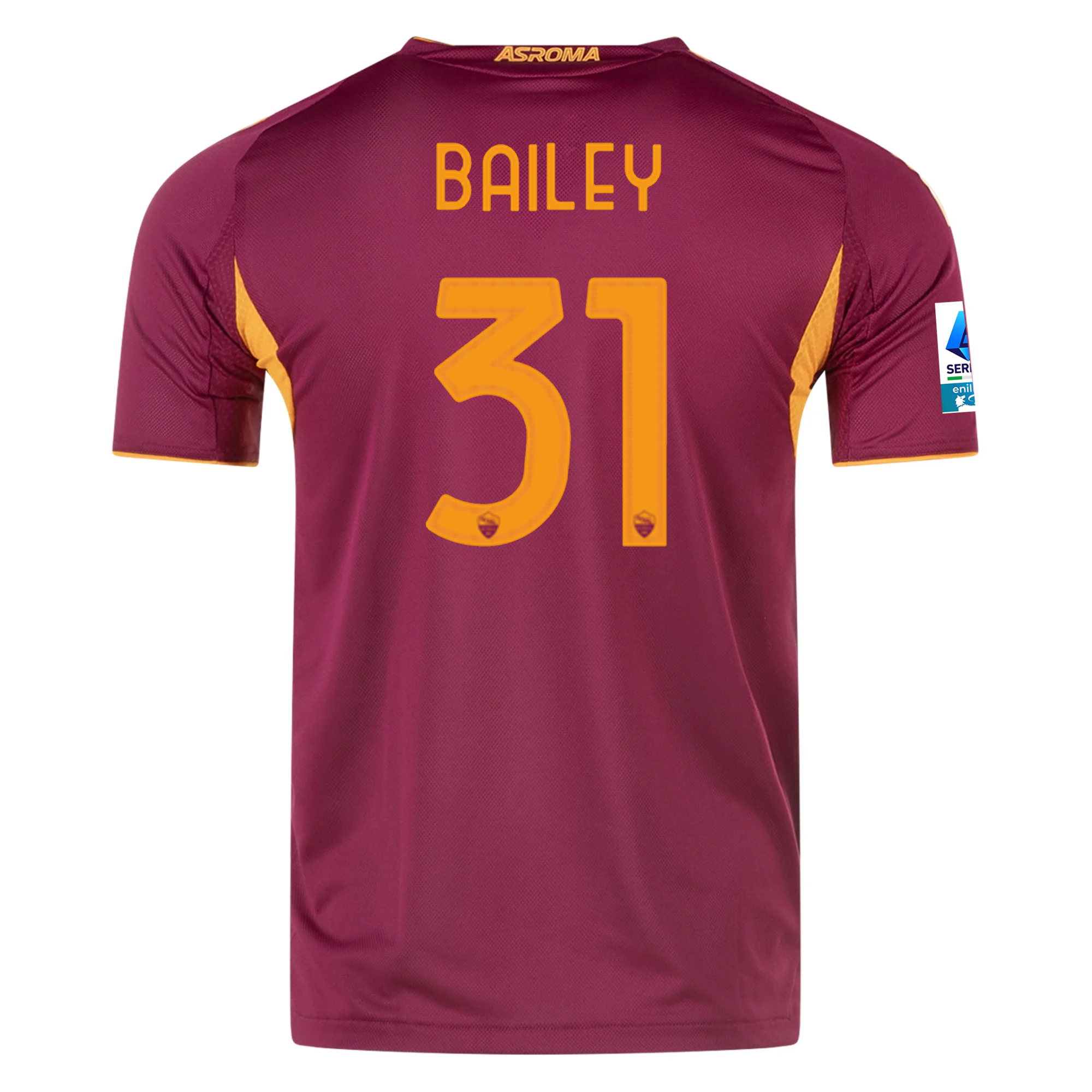 AS Roma Bailey 2025-2026 Ser Home Jersey – Authentic Shirt