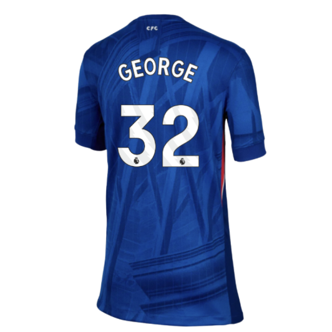 Chelsea Chelsea Home Shirt Kids George #32 Top Tier Devoted Fresh ...