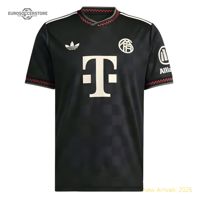 Top-tier Third Bayern Munich Jersey Athletic Fit Comfortable