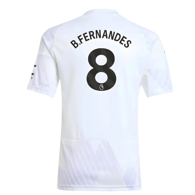 2025-2026 Man Utd Away Top (Kids) (B.Fernandes 8)