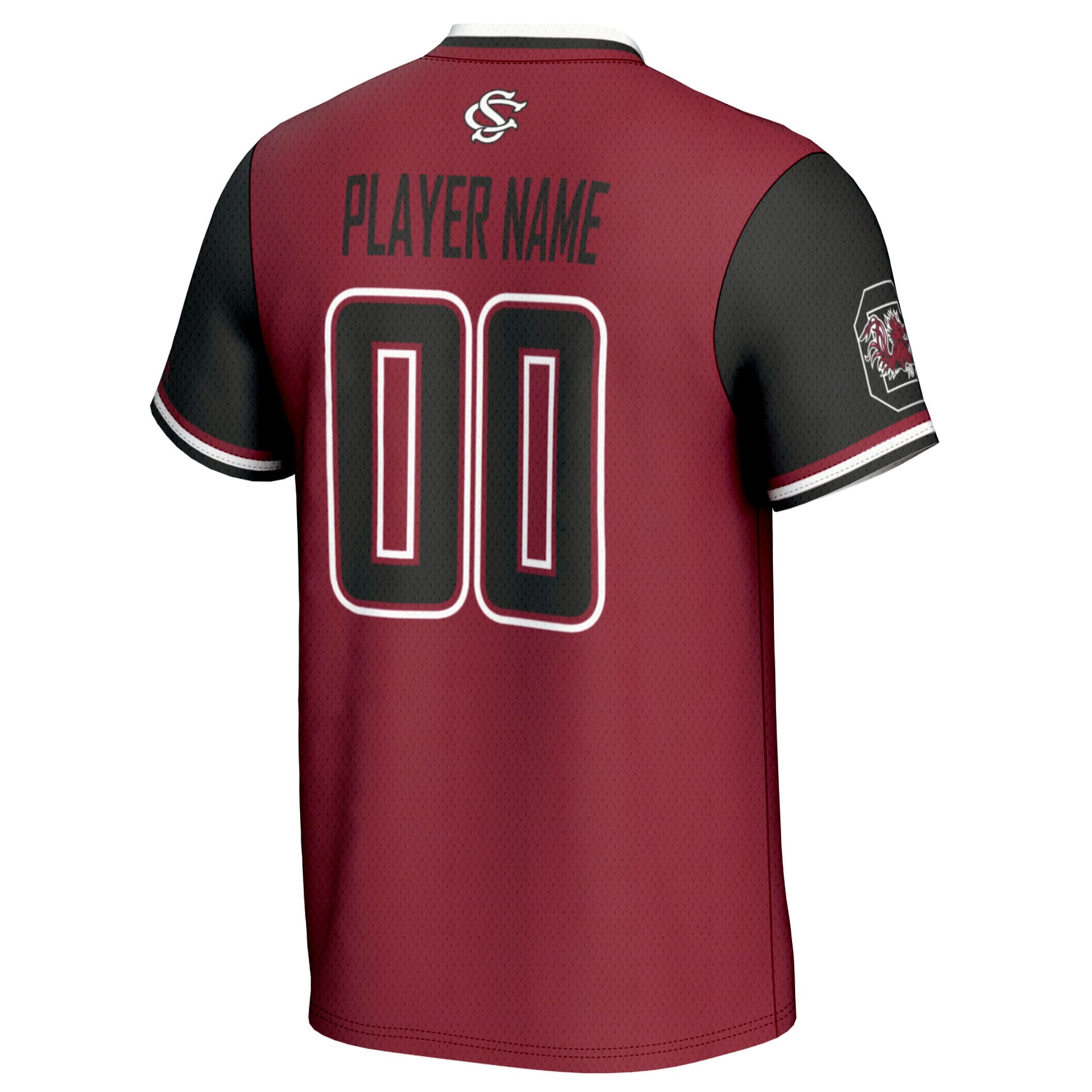 [NJP] South Carolina Gamecocks GameDay Greats Youth NIL Pick-A-Player Lightweight Softball Jersey - Garnet