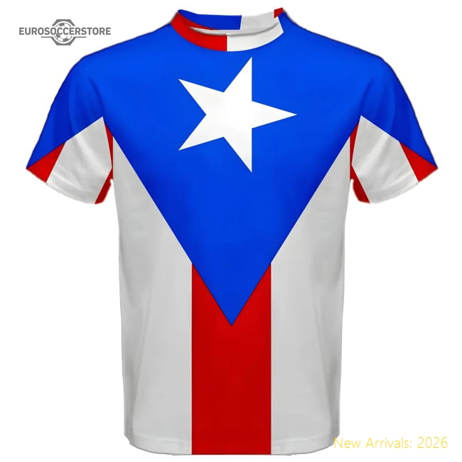 Top Puerto Rico 20242025 Regular Shirt Drifit Climalite