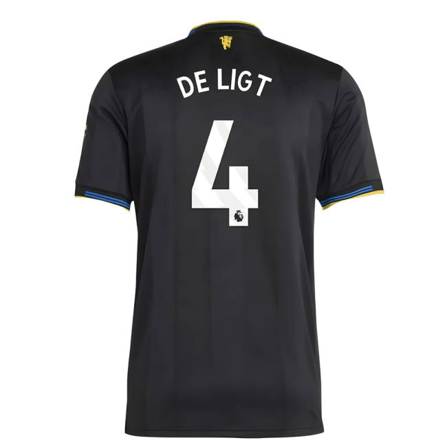2025-2026 Man Utd Authentic Third Jersey (De Ligt 4)