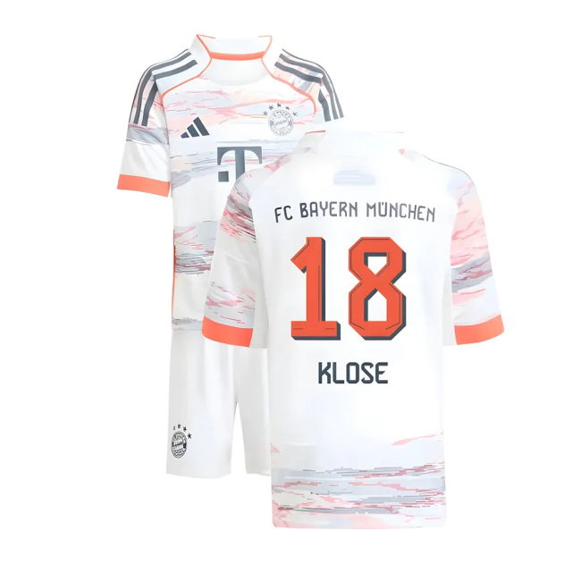 Klose 18 Top Quality Bayern Munich 2025-2026 Away Strip