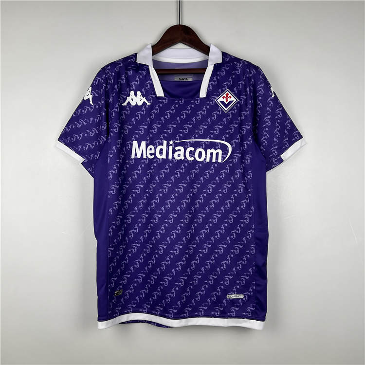 High Quality Breathable Fiorentina 2324 Home Football Shirt
