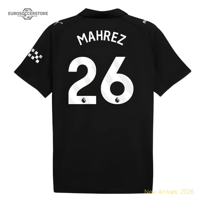 Official 2025-2026 Man City Alternative Shirt Mahrez 26