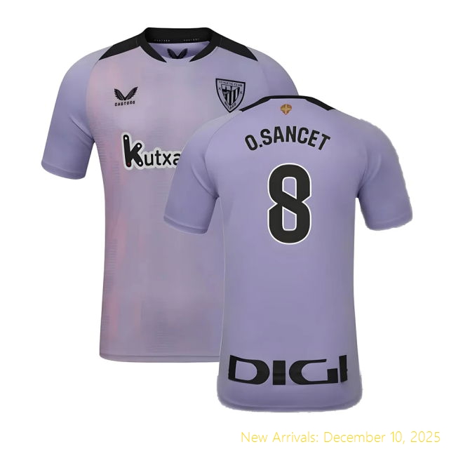 Official Athletic Bilbao Third - El Clasico - Soccer Jersey