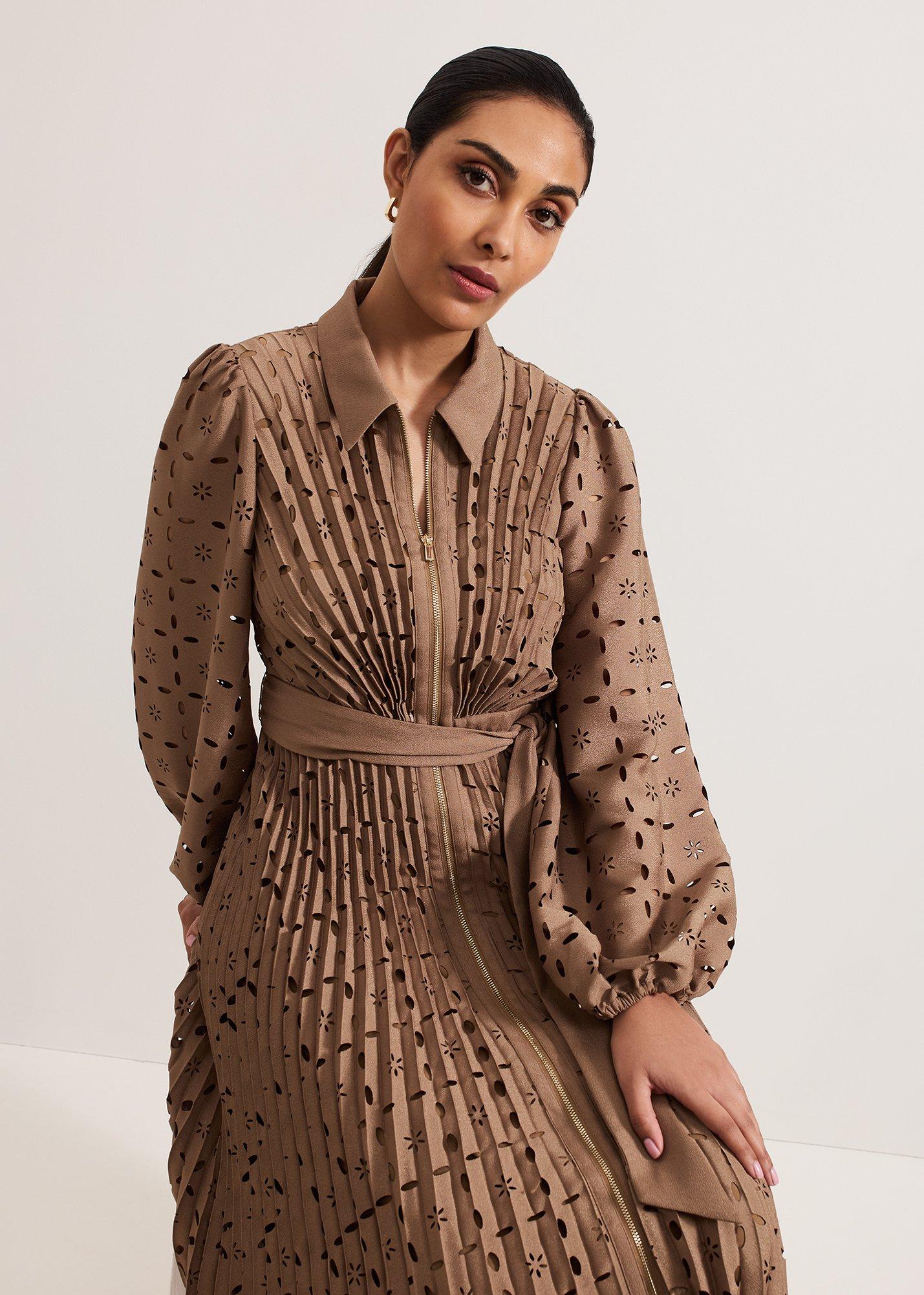 Petite Ryley Cut Out Shirt Dress