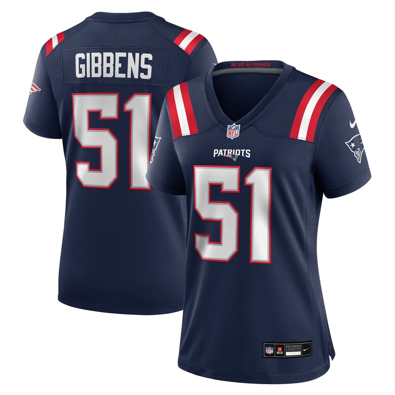 None Jack Gibbens New England Patriots Budget-Friendly Replica Jersey