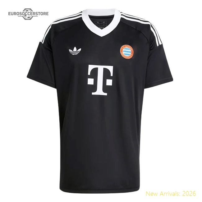 2024-2025 Bayern Munich Third Goalkeeper Shirt (black) (neuer 1)