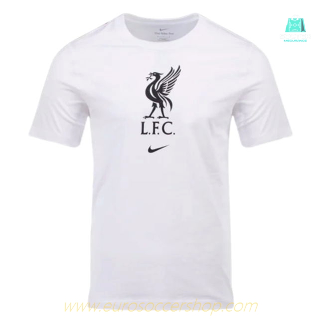 2023-2024 Liverpool Crest Tee (White) (Gerrard 8)