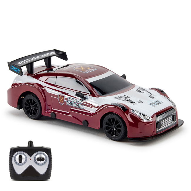 West Ham United FC Radio Control Sportscar 1:24 Scale | Classic Style