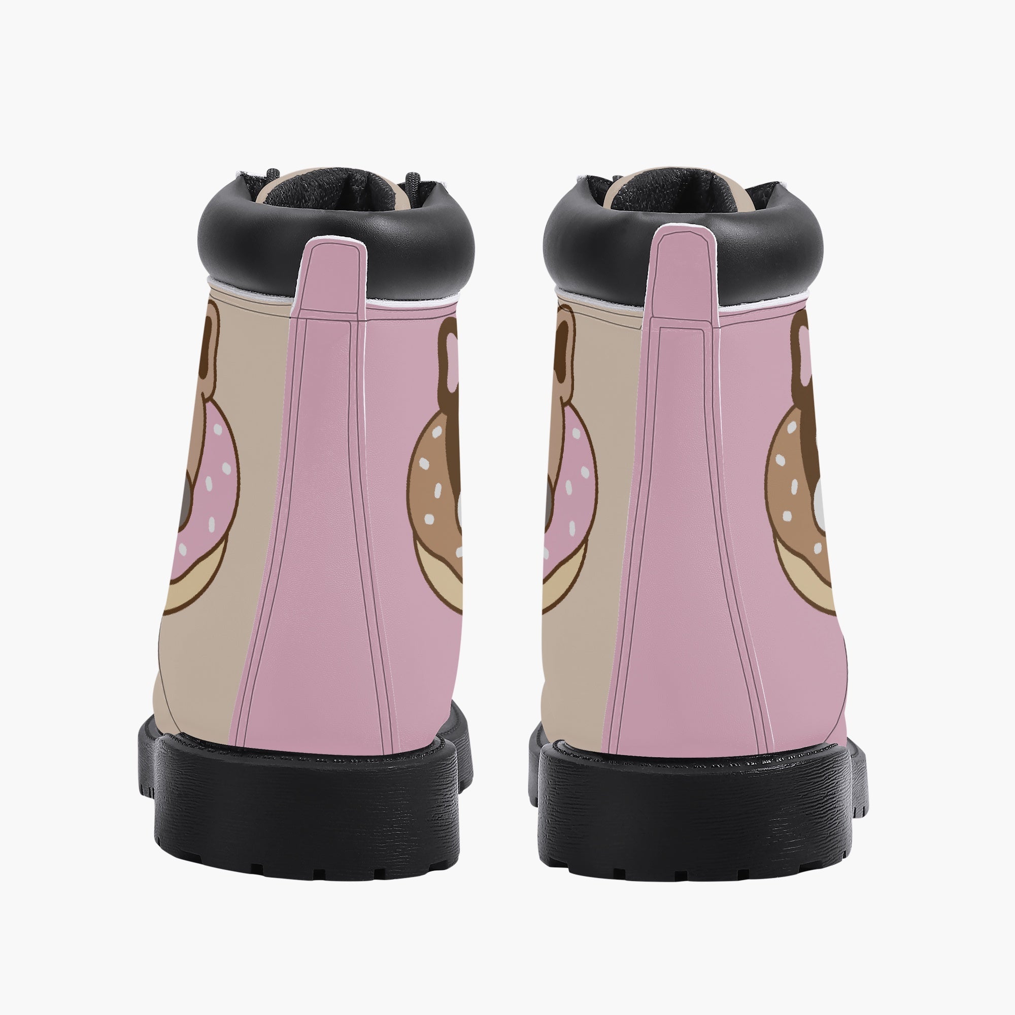 - Stylish Casual Leather Boot Frenchie Themed Wear | Premium Quality