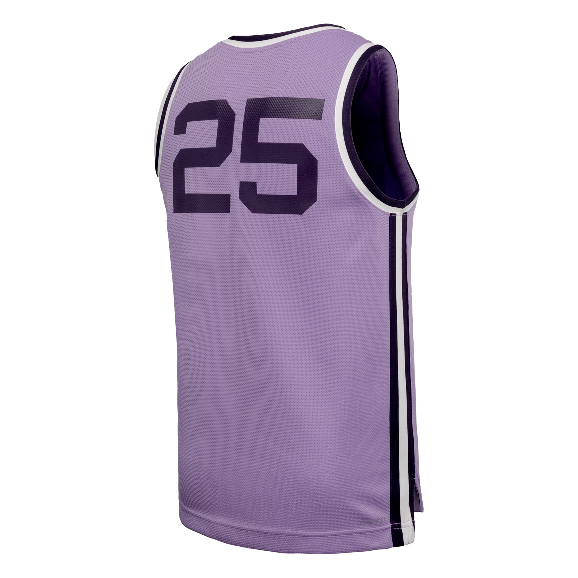 [NJP] Kansas State Wildcats Retro Replica Basketball Jersey - Lavender